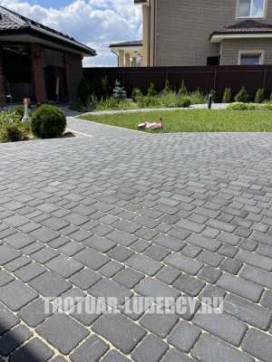 укладка тротуарной плитки старый город